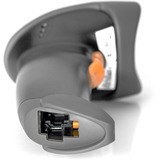 Digitus DA-8100 Håndholdt stregkodelæser 1D Lineær Sort, Stregkodescanner grå/Sort, Håndholdt stregkodelæser, 1D, Lineær, Codabar, Code 128, Code 32, Code 39, Code 93, EAN 128, EAN-13, EAN-8, GS1 DataBar, GS1-128..., -45 - 45°, 30 cm