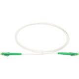 Digitus Glasfiber-simplex-patchkabel, stålforstærket, singlemode, LC/APC > LC/APC Hvid