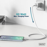 Digitus USB 2.0 silikoneforbindelseskabel USB-C > USB-C Hvid