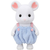 EPOCH Sylvanian Families - Marshmallow mus badeleg sæt, Bygge legetøj 