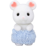 EPOCH Sylvanian Families - Marshmallow mus badeleg sæt, Bygge legetøj 