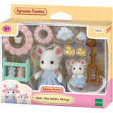 EPOCH Sylvanian Families - Marshmallow mus badeleg sæt, Bygge legetøj 