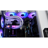 Enermax ELC-LMT360-W-ARGB Computerkølesystem Processor Alt-i-en væskekøler 12 cm Hvid 1 stk, Vandkøling Hvid, Alt-i-en væskekøler, 12 cm, 72,1 kubikfod/min., Hvid