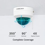 Foscam Overvågningskamera Hvid