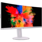Fujitsu Displays P34-9 UE 86,6 cm (34.1") 3440 x 1440 pixel UltraWide Quad HD LED Grå, LED-skærm Hvid, 86,6 cm (34.1"), 3440 x 1440 pixel, UltraWide Quad HD, LED, 5 ms, Grå