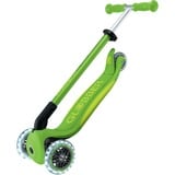 GLOBBER Primo Foldable Plus Lights, Scooter Grøn/Lime