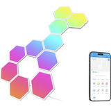 Govee Glide Hexa ProLight Panels 10-pak, LED lys Hvid, Intelligent væglampe, Wi-Fi/Bluetooth, Flerfarvet, LED, Flere, 72 W