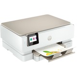 HP ENVY HP Inspire 7221e All-in-One-printer, Farve, Printer til Hjem og hjemmekontor, Print, kopiering, scanning, Trådløs; HP+; Kompatibel med HP Instant ink; Scan til PDF, Multifunktionsprinter Lys grå/Lyseblå, Farve, Printer til Hjem og hjemmekontor, Print, kopiering, scanning, Trådløs; +; Kompatibel med Instant ink; Scan til PDF, Termisk inkjet, Farveudskrivning, 4800 x 1200 dpi, A4, Direkte udskrivning, Hvid