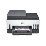 HP Smart Tank 7605 Trådløst All-in-One Farve Printer, Tosidet print; Kopimaskine, scanner, Multifunktionsprinter grå/Hvid, Tosidet print; Kopimaskine, scanner, Termisk inkjet, Farveudskrivning, 4800 x 1200 dpi, A4, Direkte udskrivning, Grå