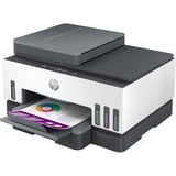 HP Smart Tank 7605 Trådløst All-in-One Farve Printer, Tosidet print; Kopimaskine, scanner, Multifunktionsprinter grå/Hvid, Tosidet print; Kopimaskine, scanner, Termisk inkjet, Farveudskrivning, 4800 x 1200 dpi, A4, Direkte udskrivning, Grå