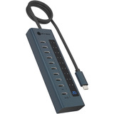 ICY BOX 61171, USB hub antracit
