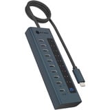 ICY BOX USB hub antracit