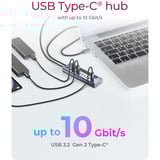 ICY BOX USB hub antracit