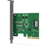 Icy Dock MB408A5 "EXLink" MCIO 4i (SFF-TA-1016) til PCIe 5.0 x4 adapter, Interface card 