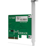 Icy Dock MB408A5 "EXLink" MCIO 4i (SFF-TA-1016) til PCIe 5.0 x4 adapter, Interface card 