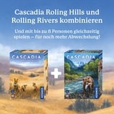 KOSMOS Cascadia Rolling Rivers 30 min. Brætspil Strategi Brætspil, Strategi, 10 År, 30 min.
