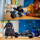 LEGO Byg selv-figur af Batman™ og Batpod-motorcyklen, Bygge legetøj Byggesæt, 12 År, Plast, 713 stk, 1 kg