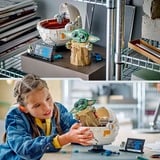 LEGO Grogu™ med svævevogn, Bygge legetøj Byggesæt, 10 År, Plast, 1048 stk, 1,2 kg