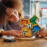 LEGO Harry Potter Hogwarts Husvåben, Bygge legetøj 