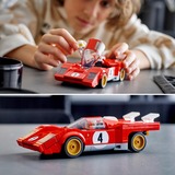 LEGO Speed Champions 1970 Ferrari 512 M, Bygge legetøj Byggesæt, 8 År, Plast, 291 stk, 320 g