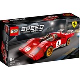 LEGO Speed Champions 1970 Ferrari 512 M, Bygge legetøj Byggesæt, 8 År, Plast, 291 stk, 320 g