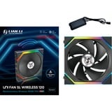 Lian Li UNI FAN SL120 Wireless, Sag fan Sort