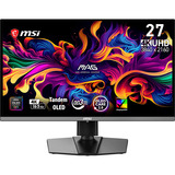 MSI MAG 272UP QD-OLED E16, Gaming Skærm Sort
