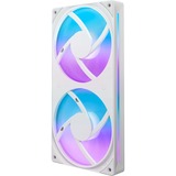 NZXT F240 RGB CORE, Sag fan Hvid
