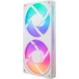 NZXT F240 RGB CORE, Sag fan Hvid
