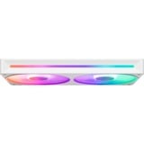 NZXT F240 RGB CORE, Sag fan Hvid