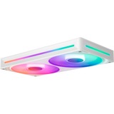 NZXT F240 RGB CORE, Sag fan Hvid