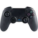 Nacon Asymmetric Wireless Sort Bluetooth/USB Gamepad Analog/digital PC, PlayStation 4 Sort, Gamepad, PC, PlayStation 4, Knappen Indstillinger, Knappen Del, Analog/digital, Kabel & trådløs, Bluetooth/USB