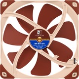 Noctua NF-A14 Computerkabinet Ventilator 14 cm Beige, Brun, Sag fan Ventilator, 14 cm, 1500 rpm, 24,6 dB, 140,2 m³/t, Beige, Brun