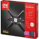 One for all TV-vægbeslag WM6211, Wall Mount Sort