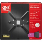 One for all TV-vægbeslag WM6211, Wall Mount Sort