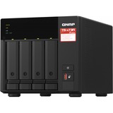 QNAP TS-473A NAS Tower Ethernet LAN Sort V1500B Sort, NAS, Tower, Ryzen Embedded, V1500B, Sort