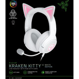 Razer Kraken Kitty V2, Gaming headset Hvid