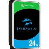 Seagate SkyHawk AI harddisk 24 TB 7200 rpm 512 MB 3.5" Serial ATA III 24 TB, 7200 rpm, 512 MB, 3.5", Serial ATA III