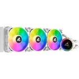 Sharkoon S90 RGB White AIO 360mm, Vandkøling Hvid