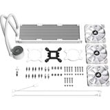 Sharkoon S90 RGB White AIO 360mm, Vandkøling Hvid