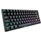 Sharkoon SKILLER SGK50 S3, Gaming-tastatur Sort, DE-layout, Gateron Yellow
