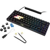 Sharkoon SKILLER SGK50 S3, Gaming-tastatur Sort, DE-layout, Gateron Yellow