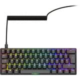 Sharkoon SKILLER SGK50 S4 Gen2, Gaming-tastatur Sort, DE-layout, Gateron Yellow