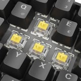 Sharkoon SKILLER SGK50 S4 Gen2, Gaming-tastatur Sort, DE-layout, Gateron Yellow
