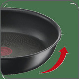 Tefal Pandesæt Black Stone, 2 dele, Stegepande sæt Sort