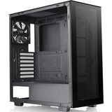 Thermaltake Divider 300 TG Midi Tower Sort, Towerkabinet Sort, Midi Tower, PC, Sort, ATX, micro ATX, Mini-ITX, SPCC, Flere