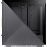 Thermaltake Divider 300 TG Midi Tower Sort, Towerkabinet Sort, Midi Tower, PC, Sort, ATX, micro ATX, Mini-ITX, SPCC, Flere