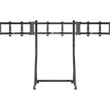 Thermaltake Triple skærmstander sort, til Racing Simulator Cockpit GR500, Skærmbeslag Sort