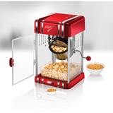 Unold Retro popcornmaskine 300 W Rød, Sølv, Popcorn maskine 300 W, 220 - 240 V, 50 - 60 Hz, 250 x 286 x 433 mm, 3,2 kg