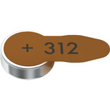 VARTA Høreapparatbatteri Zinc Air 312, PR41 